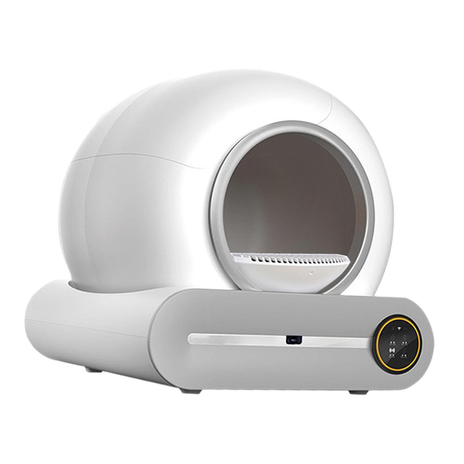 Self Cleaning Litter Box Bedpan Large Easy to Clean Automatic Cat Litter Box