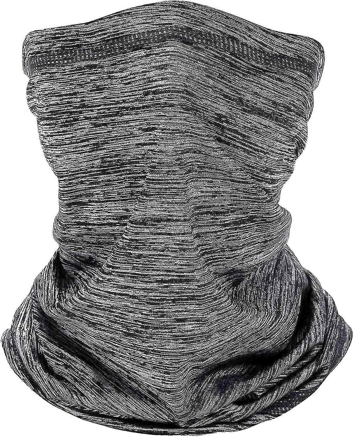 Unisex Elastic Neck Warmer, Tubular Neck Gaiter Quick Dry Sunscreen Breathable Ultra-Soft for All Se