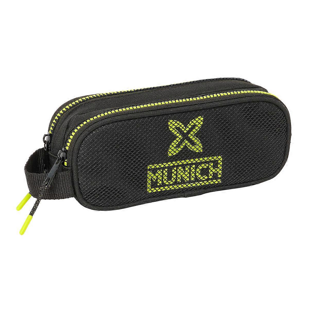 Double Carry-all Munich Beat Black 21 x 8 x 6 cm