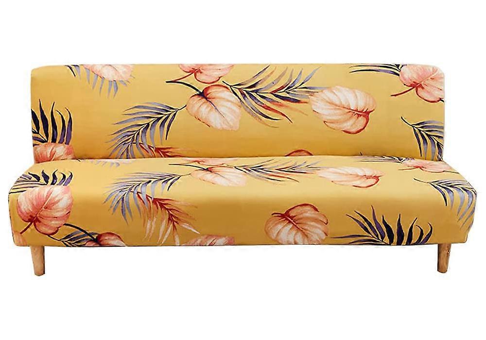 Sofa cover without armrests stretch armless sofa throw 2 seater sofa cover