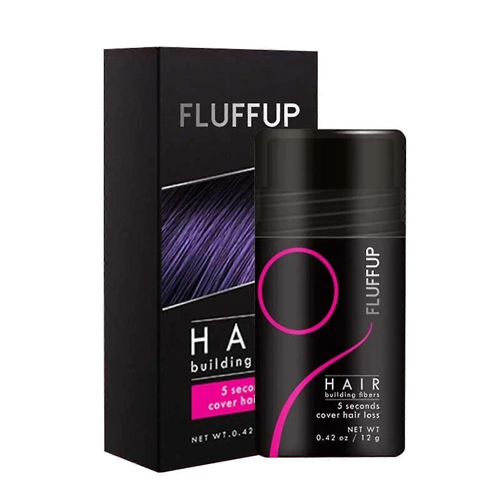 Fluffup Secret Hair Fiber Powder For Any Color Hair 5 Sencods Cover Up Long Lasting With Natural
