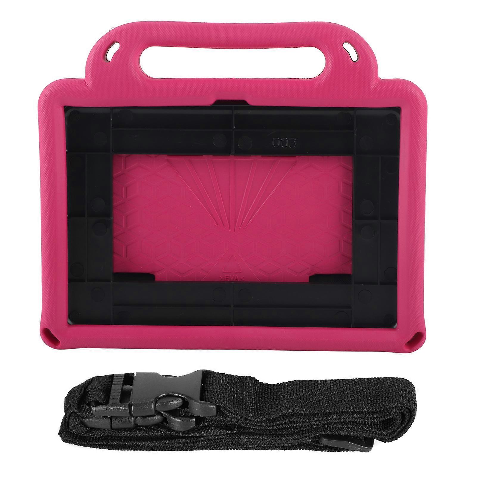 Tablet Case Shockproof Cover Fit for Fire HD 8/8 Plus 2020 Kids Friendly Protecive SleeveRose Red