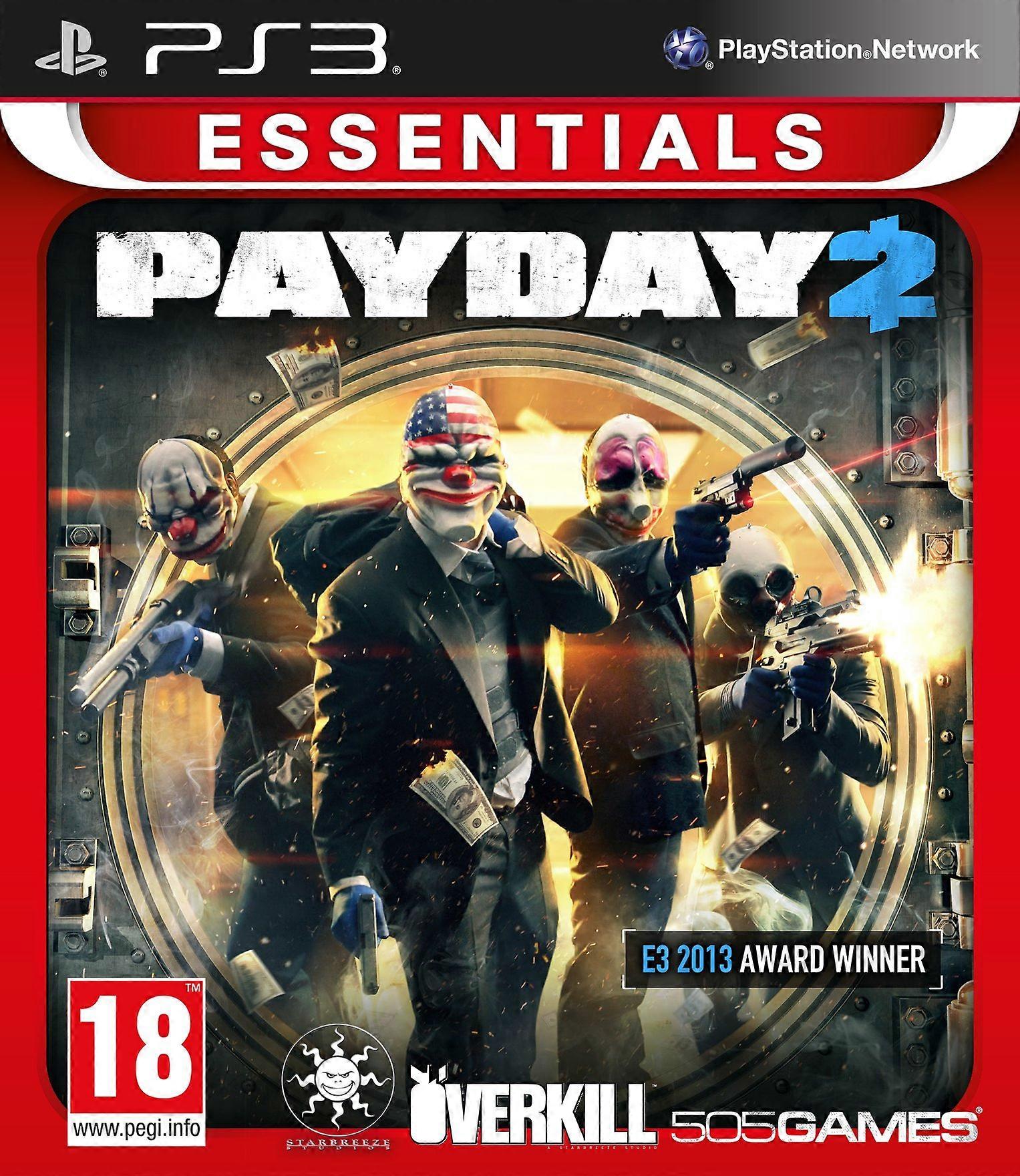 Payday 2 Essentials (PS3) - New & Sealed