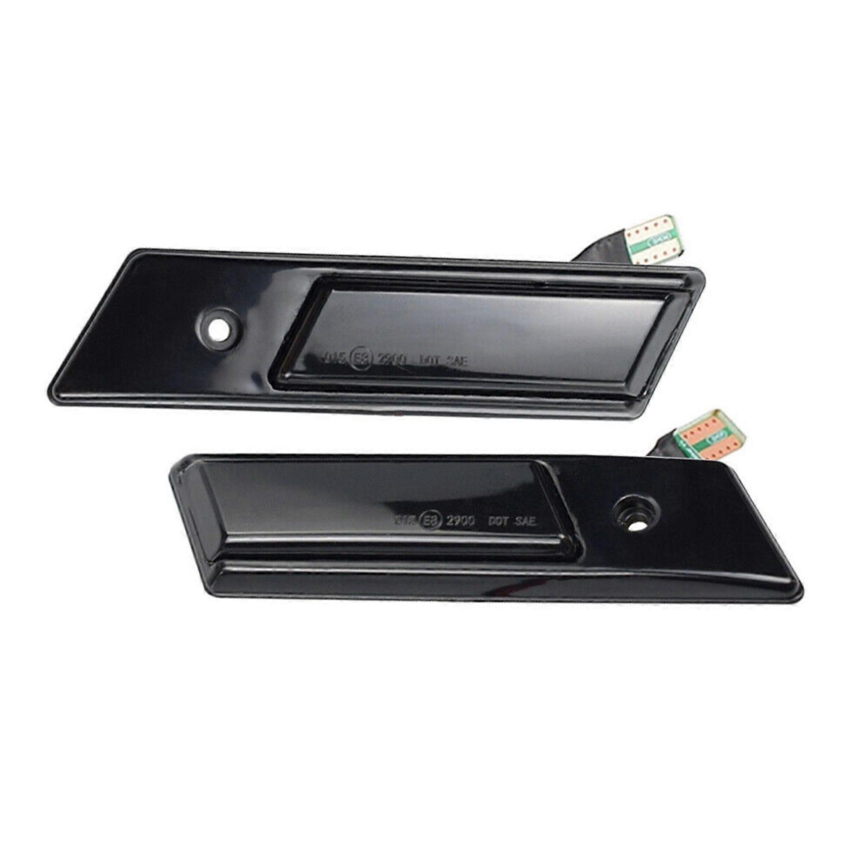 Side Marker Turn Signal Light for 3 5 7 Series E32 E34 E36 1990-1996 LED Sequential Lamp Dynamic Bl