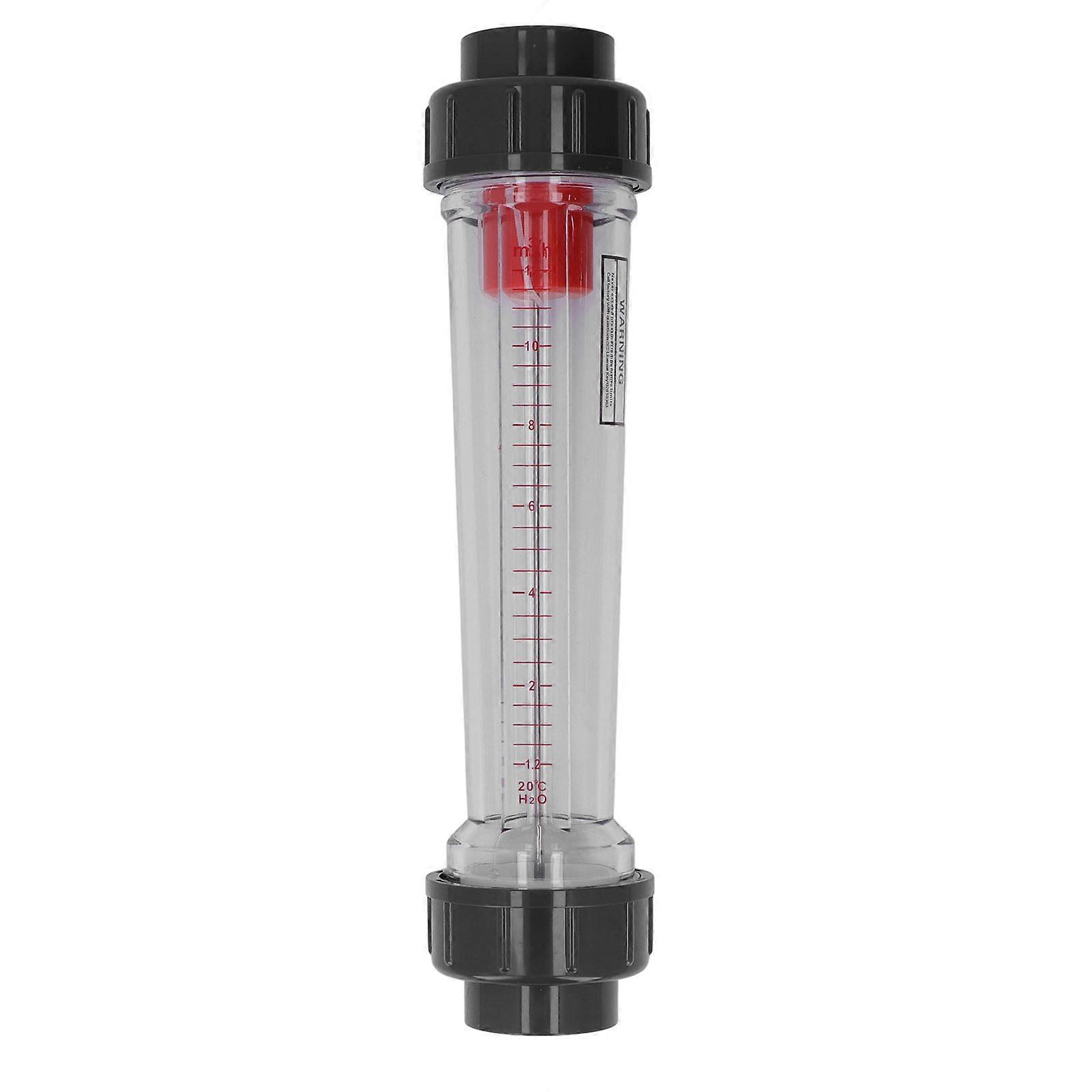 Pipe Type Liquid Flowmeter High Accuracy Transparent Plastic Tube Flow Meter 1.2?12m3 Per Hour