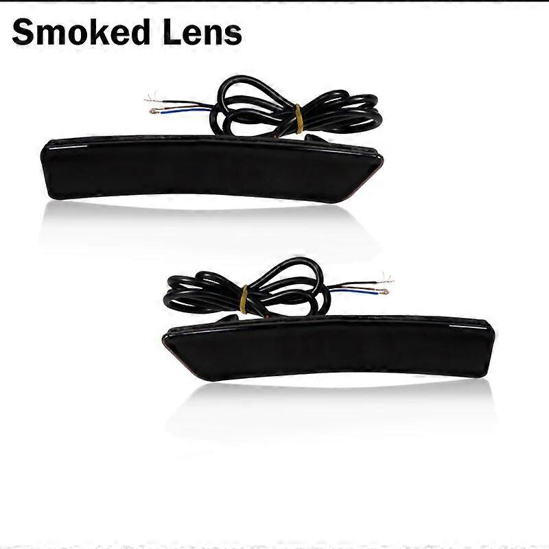 Car Side Marker Light Amber/White Switchback LED For Lincoln Nautilus MKX Turn Signals/Driving Lights/Parking Lights 16-22