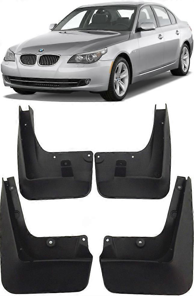 High qualityGenuine New Set Splash Guards Mud Flaps FOR 2006-2010 BMW 5 Series E60 Saloon