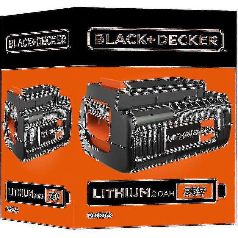 2024 Autumn Promotion,36v 2ah Lithium Battery, Compatible With All Black+decker 36v Tools, No Memory Effect, Low Self-discharge, Practical, Compact An