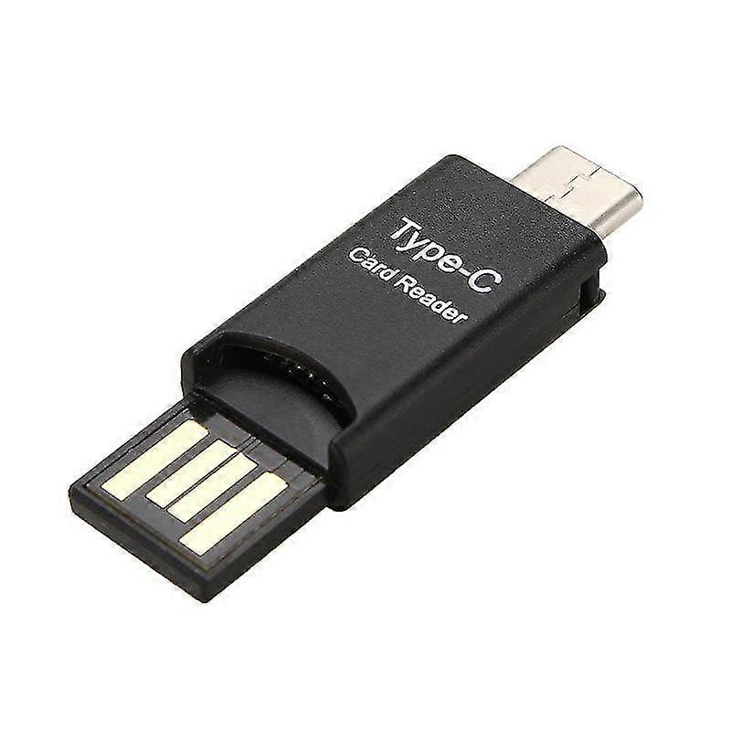 Usb 3.1 Type C Usb-c To -sd Tf Card Reader Adapter For Pc Cellphone