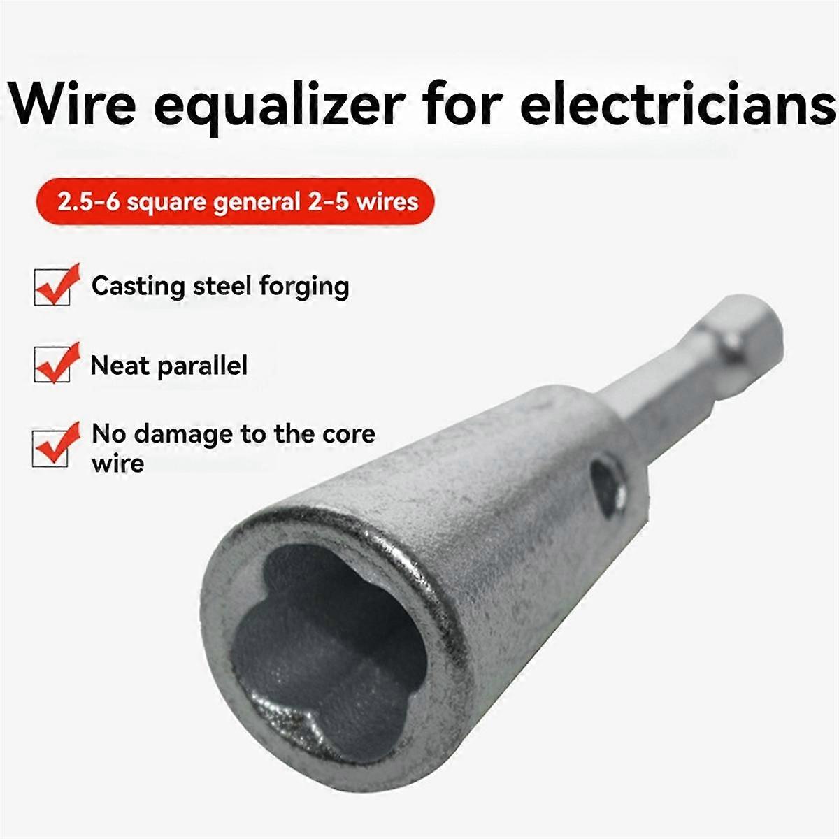 Hexagonal Handle Wire Stripper Electrician Special Fast Wire Stripper Wire Twisting Universal Tool Wiring Connector