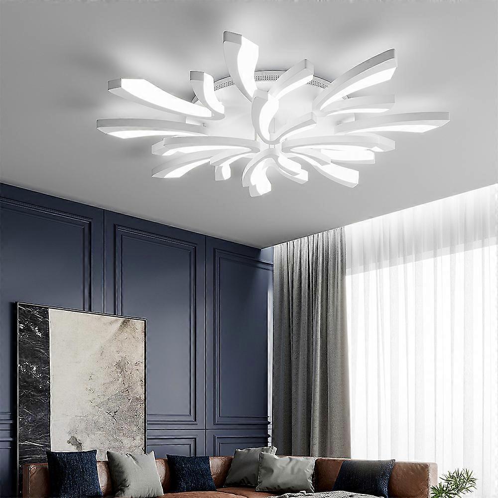 Minimalist LED Dimmable Ceiling Light V Shape Dandelion Ceiling Lamp