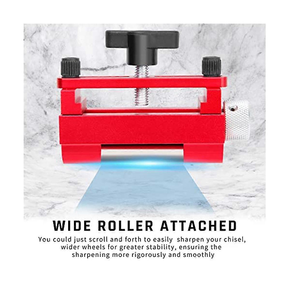 Honing Guide Tool, Chisel Sharpening Jig Tool Fixation For Woodworking, Chisels And Planes 0-2.6inc