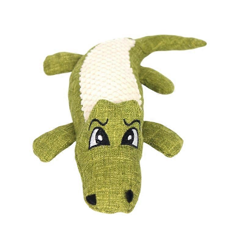 Crocodile Plush Toy Dog Grinding Teeth And Squeak For Puppy Small Dogs