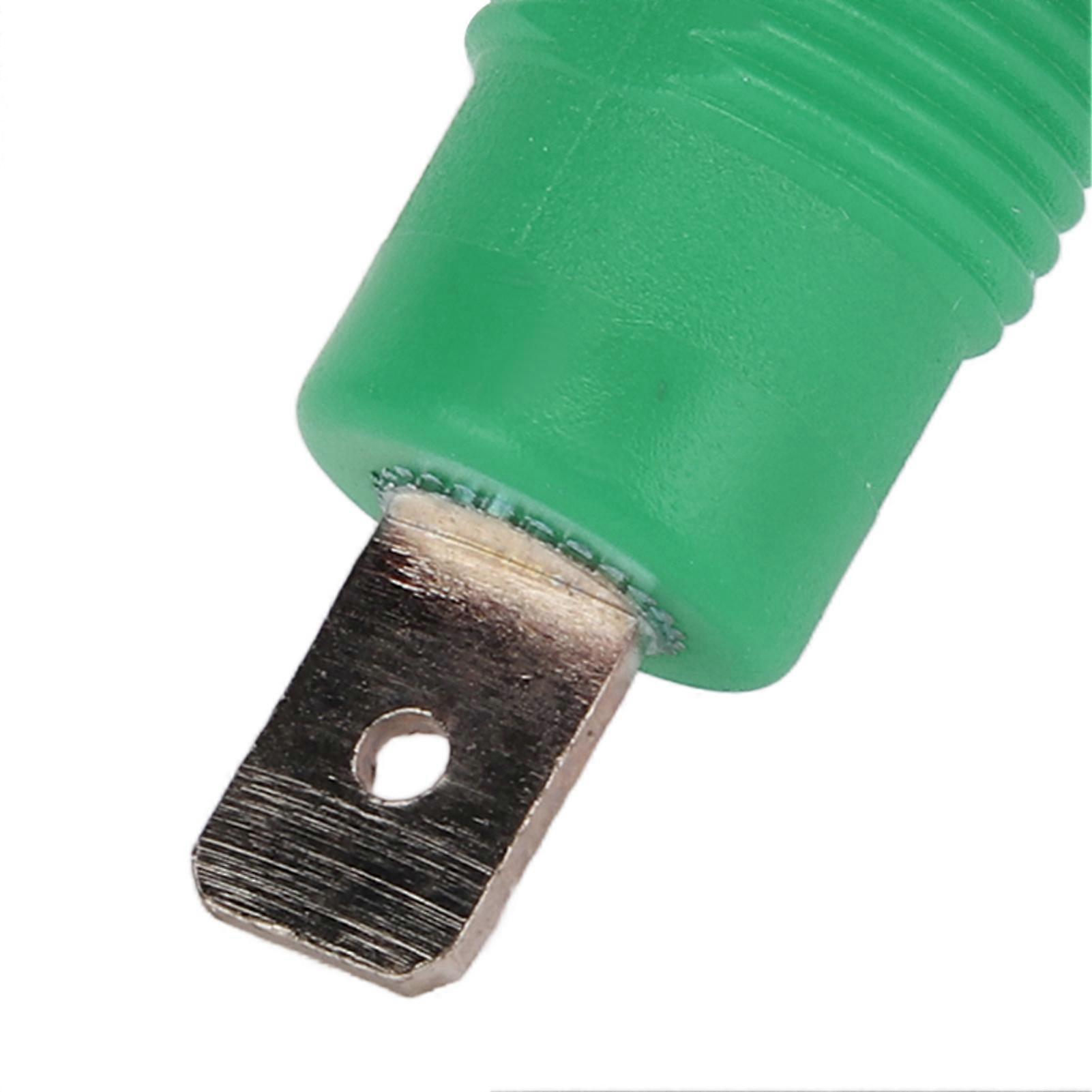 20Pcs/Set Banana Socket Female Connector 4mm/0.16in Brass Terminal Stable Current for Ships RVs TrucksGreen