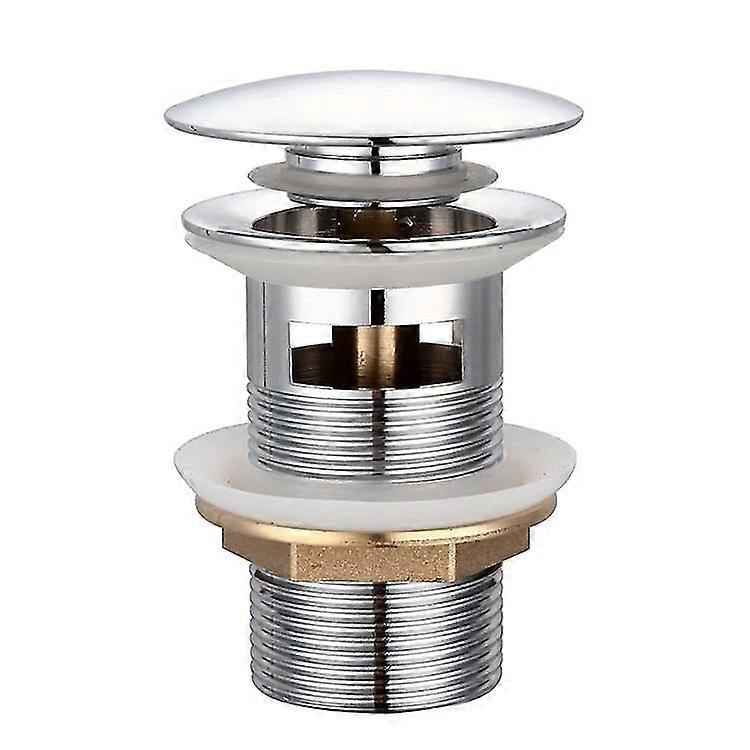 Pop-up Sink Drain - Chrome - Silver