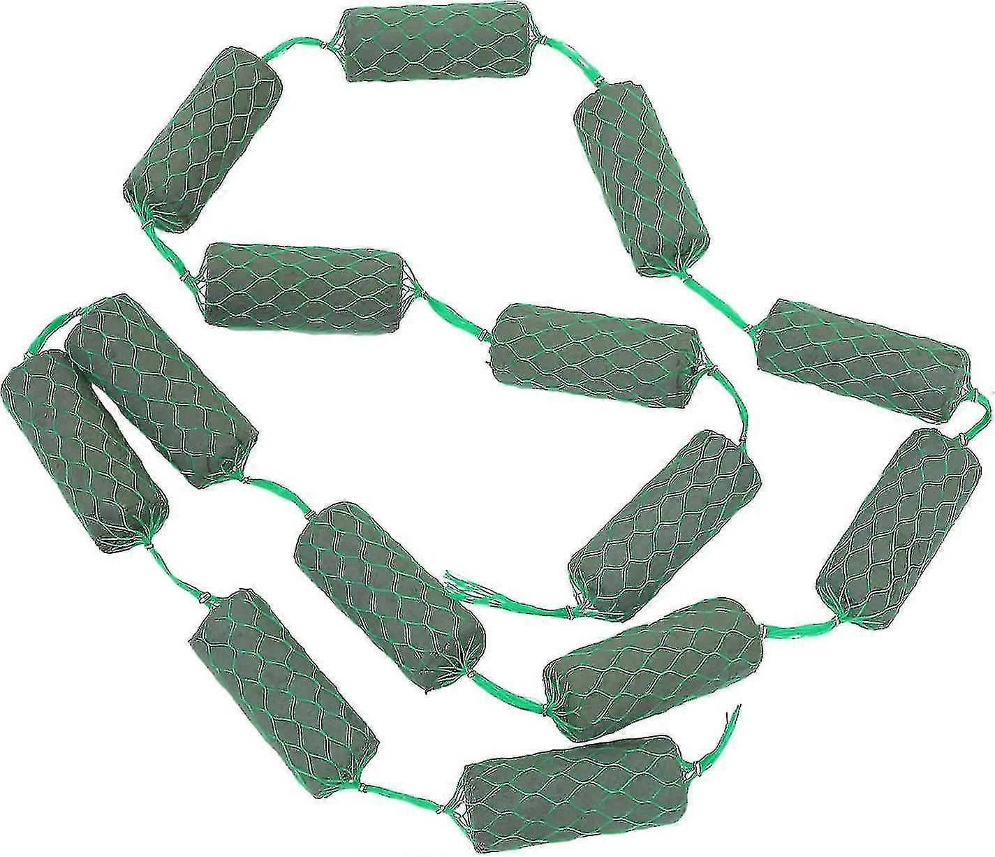 Floral Wet Foam Garland - Diy Christmas Wreath, Fresh Flowers Sponge Blocks Floral Foam Netted Flower Holder Water Absorption Arrangement Material For