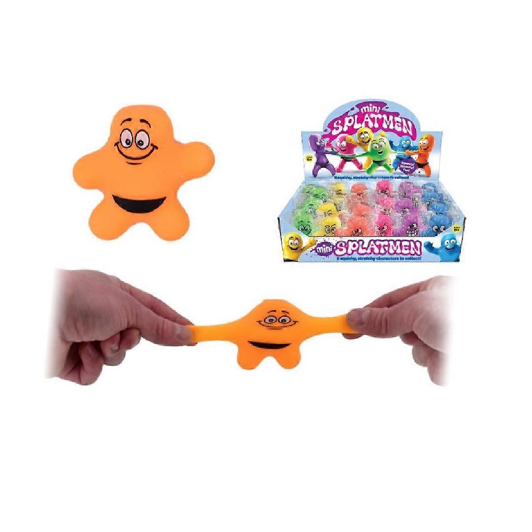 Mini Splatmen Stretchy Fidget Jucării Culori Asortate