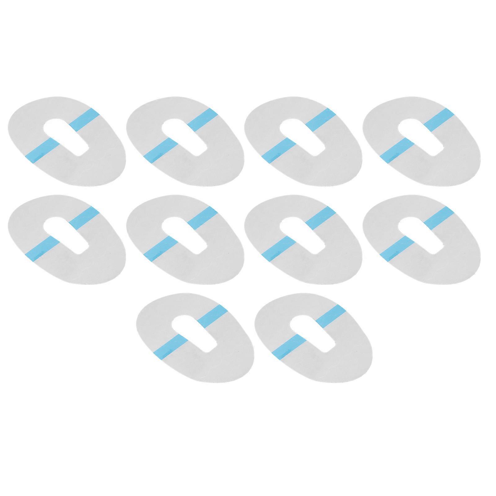 10pcs Adhesive Patch Flexible Strong Fixation Long Lasting Sensor Adhesive Sticker Accessory
