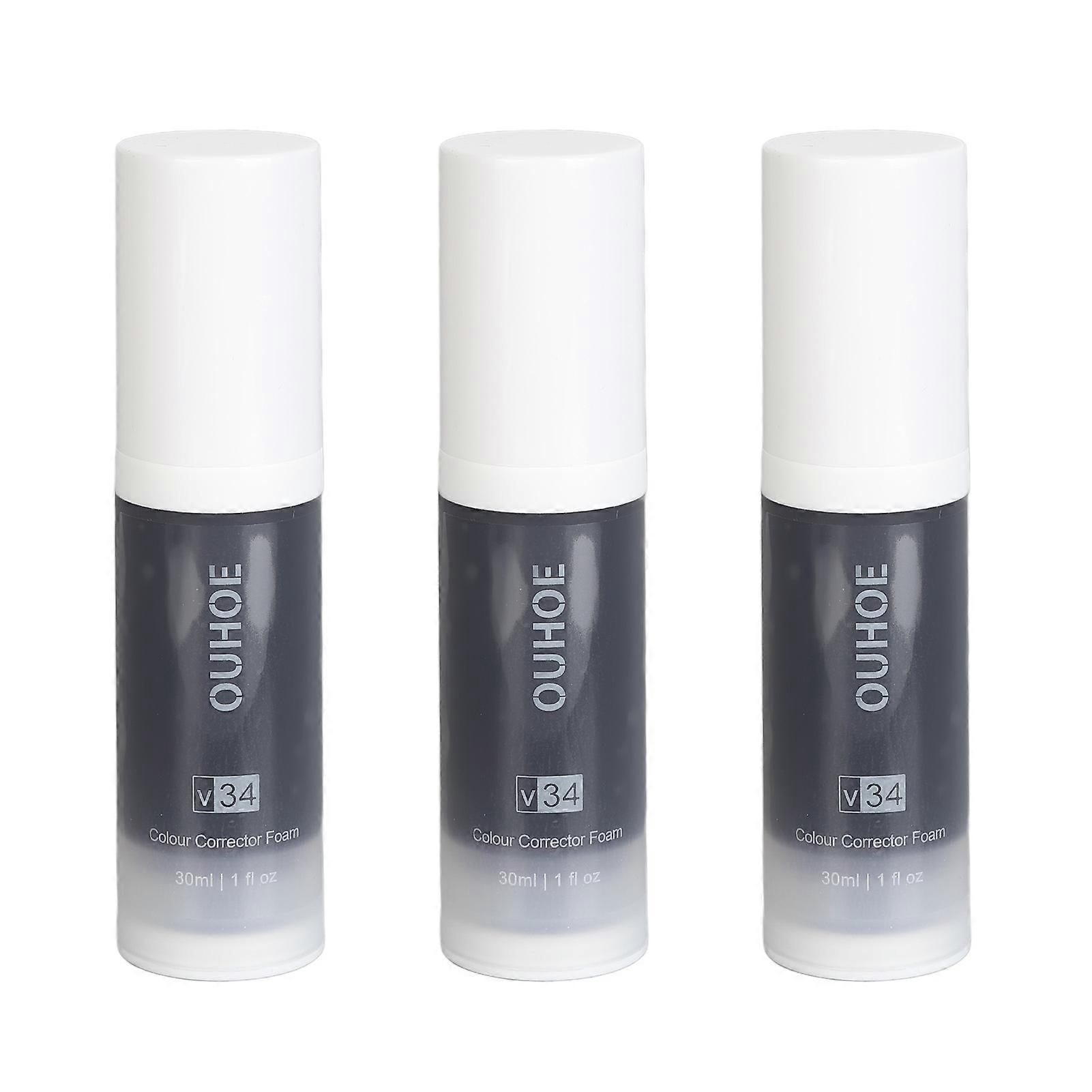 3pcs Teeth Whitening Toothpaste Removes Stubborn Stains Refreshing Breath Teeth Brightening Mousse