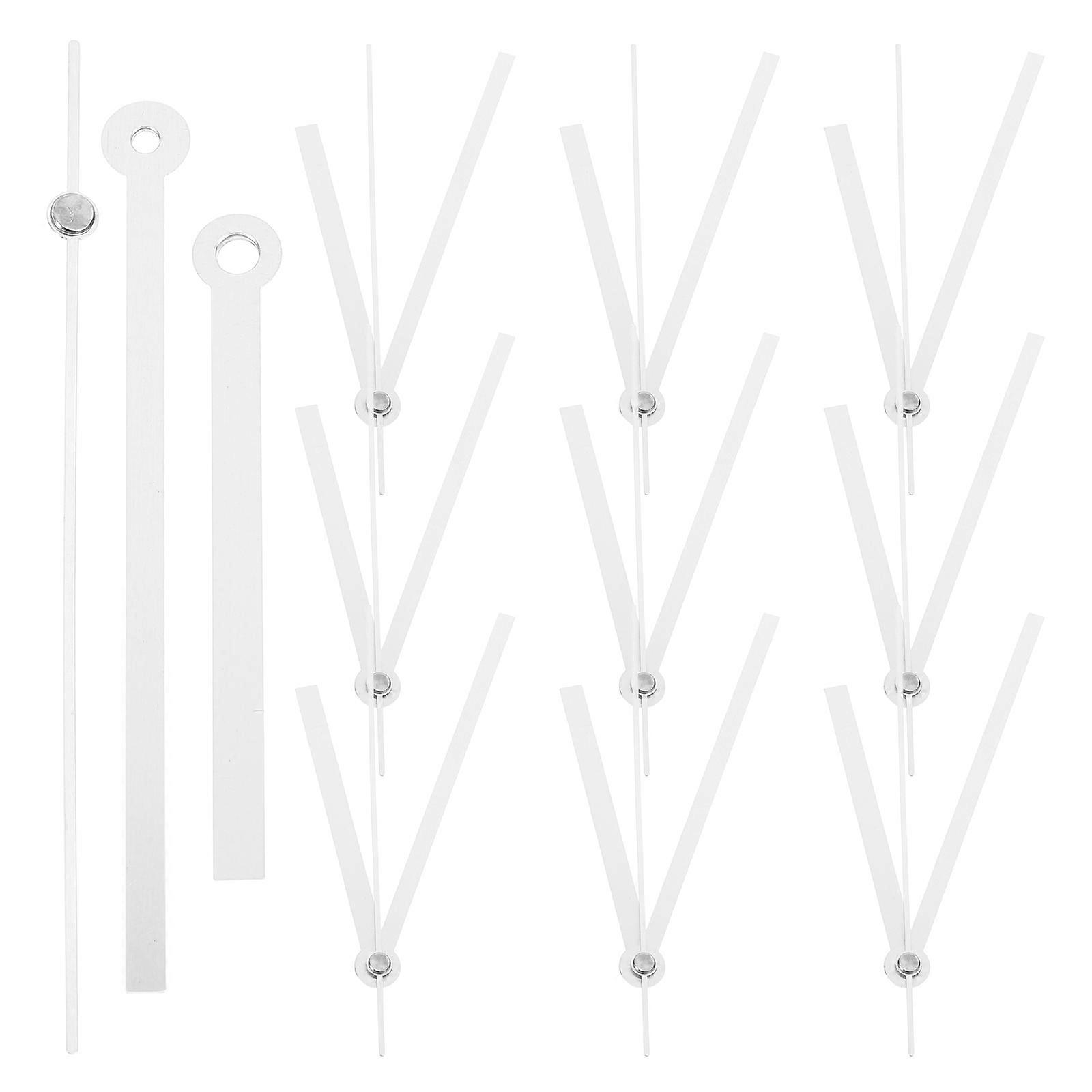 10 Sets Plastic Clock Pointers Elegant Clock Hands Decorative Clock Replacements