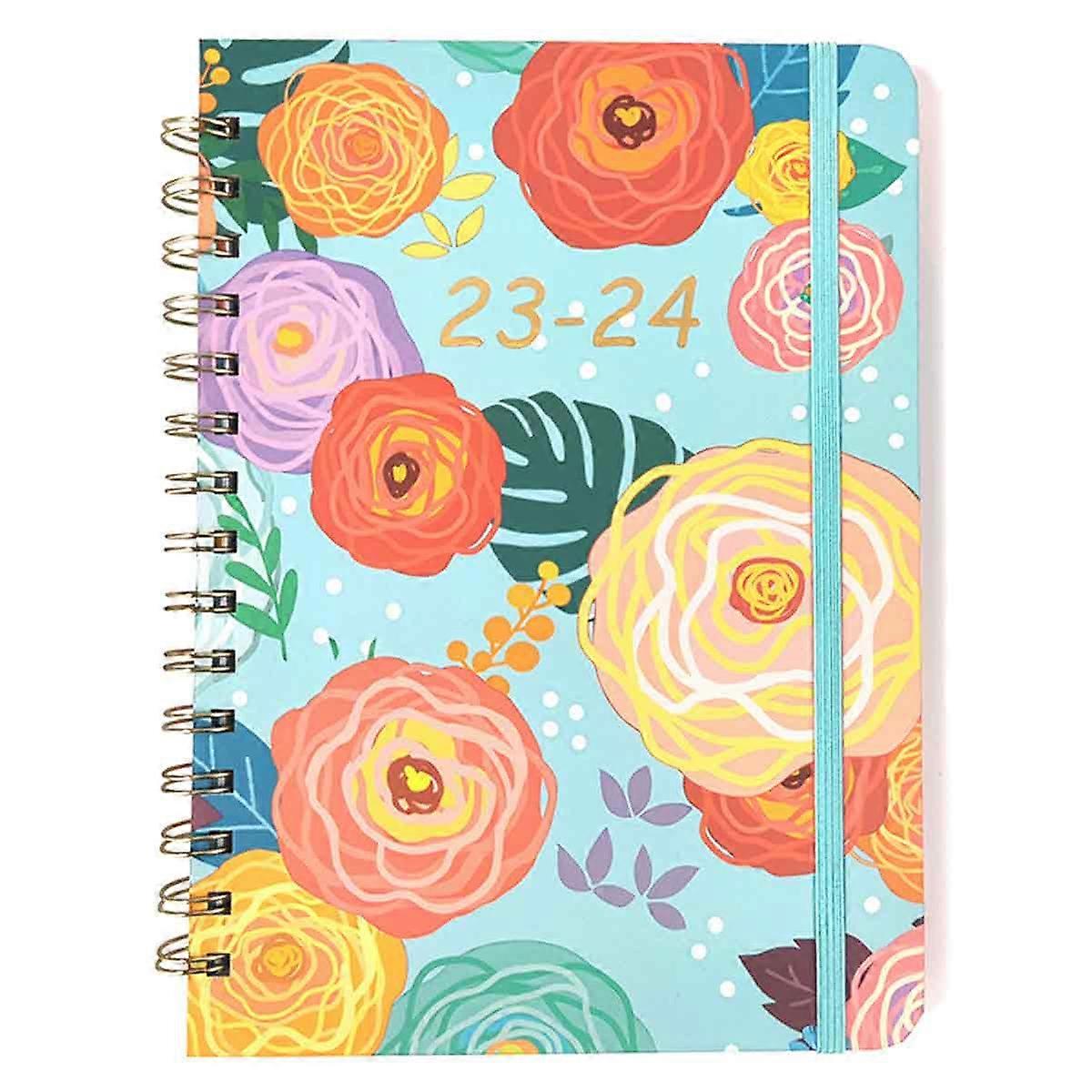 2023-2024 Schedule - The weekly and monthly schedule runs from July 2023 to June 2024 and is double-bound with a hard cover