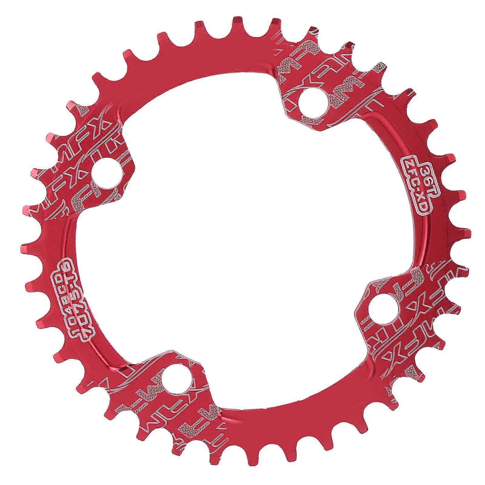 FMFXTR 104BCD Crankset Chainring Aluminum Alloy Positive and Negative 36T MTB Bicycle Chainring