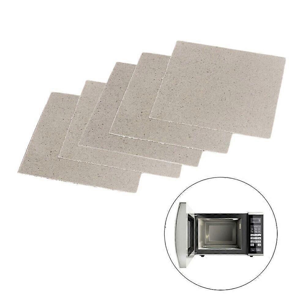 Versatile Microwave Oven Mica Sheet for Efficient Heat Insulation 11x11cm