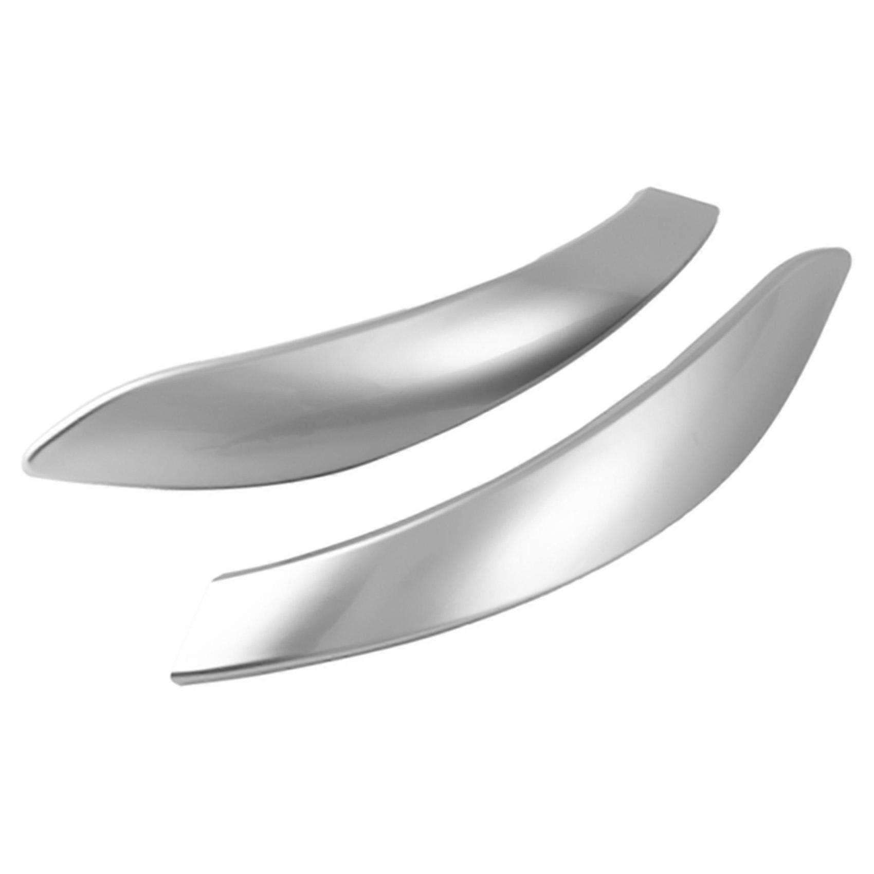 2PCS Silver Car Interior Door Handle Cover for 3 4 Series 3 Series GT F30 F31 F32 F33 F34 F35 F36 F