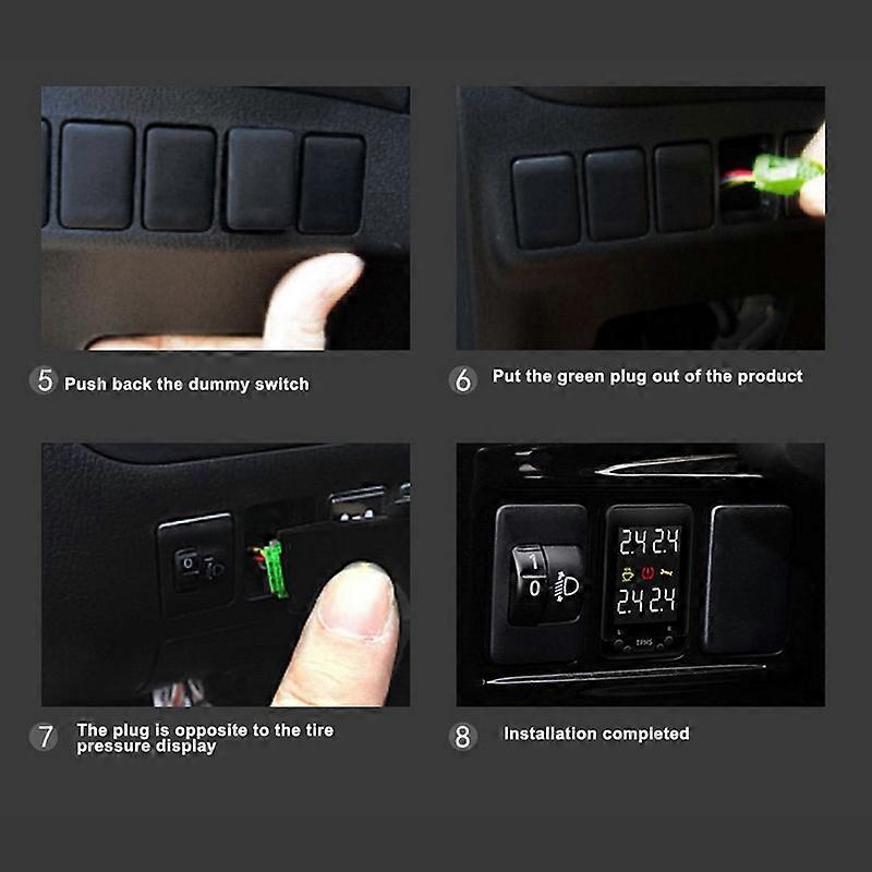 Autoreifendruckmonitor OBD TPMS LCD-Diagnose für Mitsubishi Outlander 3 2014-2018 PHEV Xpander Eclipse Cross Mirage