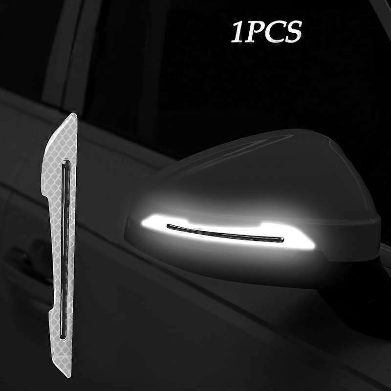 New Car Reflective Stickers Collision avoidance Warning Strip Tape Traceless Protective Warn on Car Accessories Rearview Mirror