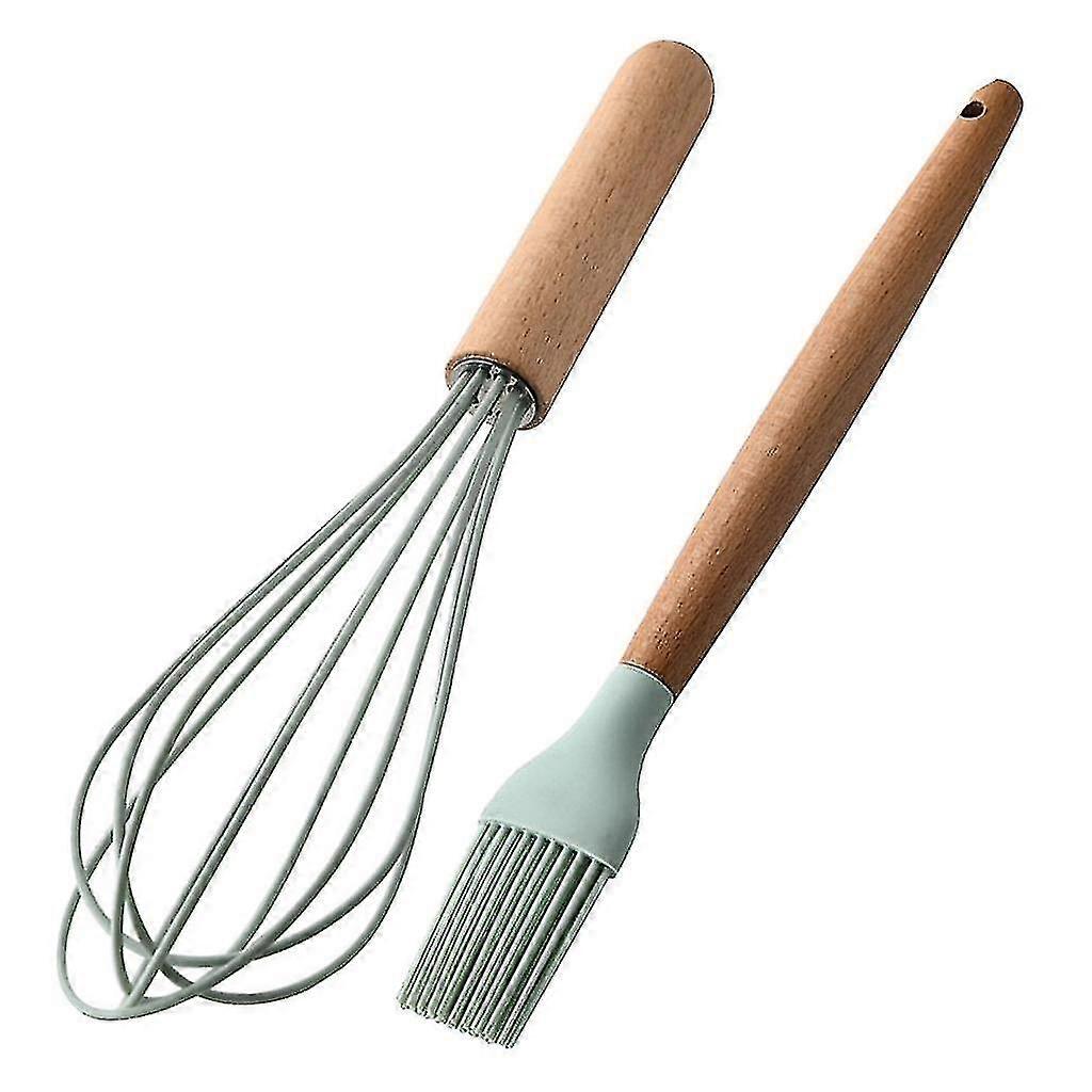 2pcs Silic Non Stick Kit Ing Utensil Set With