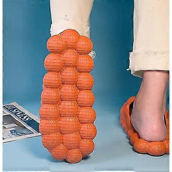 Funny Lychee Bubble Slippers, Super Soft Non-Slip Waterproof Summer Unisex Beach Massage Sandals Xmas Giftorange270