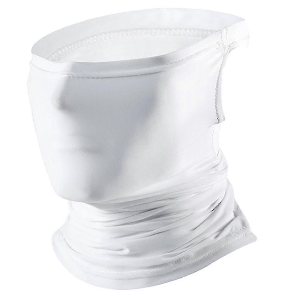 Arc-shaped Neck Gaiter Face Mask With Ear Loop Filter Dust Mask Scarf