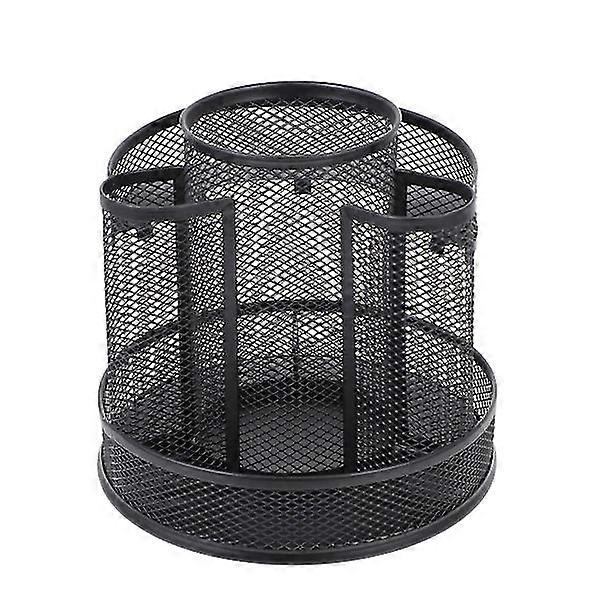 1pc Creative Rotation Pen Storage Holder Multi-function Stationery Organizer