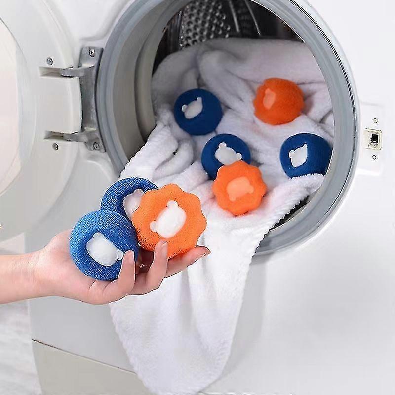 4pcs Laundry Dehairing Artifact Home Washing Machine Magic Sticky Hairball-c