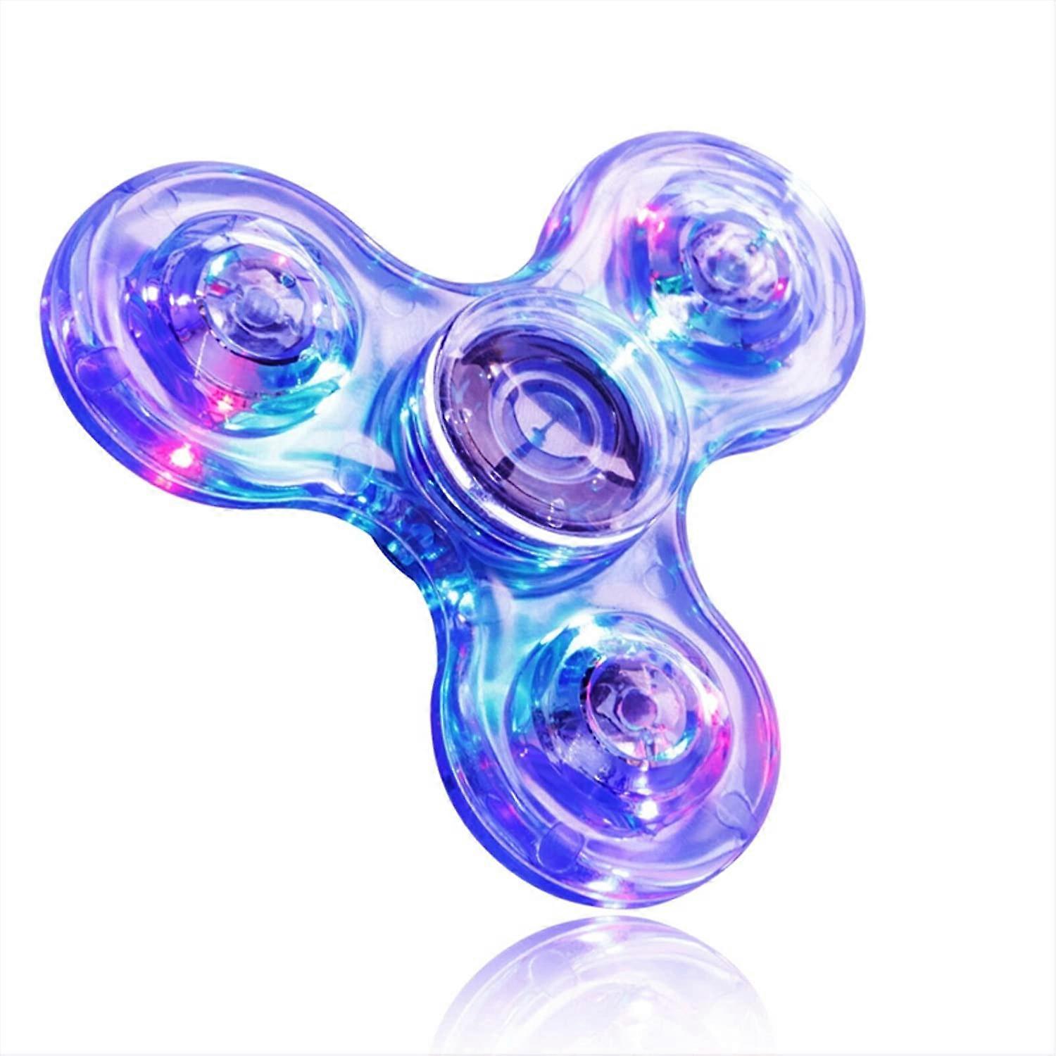 Light Fidget Spinner, Light Fidget Finger Toy Hand Spinner -Stress Reduction and Anxiety Relief Hand Spinner for Children