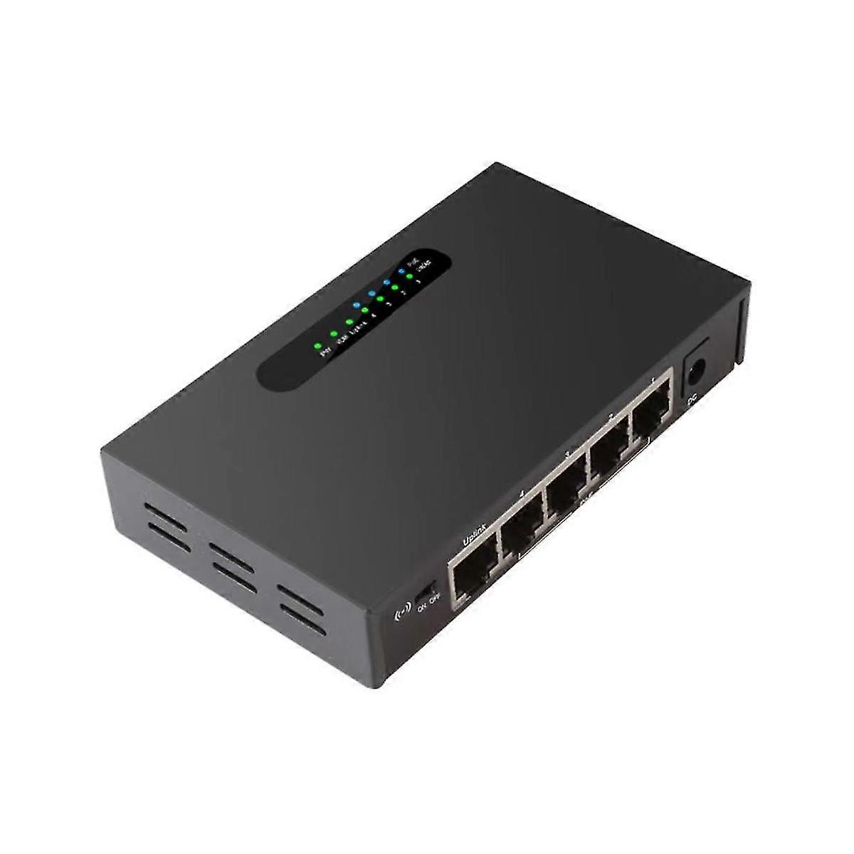 Rj45 Ethernet Poe Switch Desktop Ethernet Network Switch Eu Plug