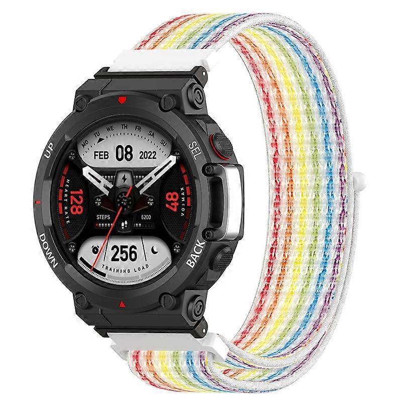 Pentru Huami Amazfit T-Rex 2 Loop Sport Watch Strap Nylon respirable replacement fastening watchband, dimensiune standard