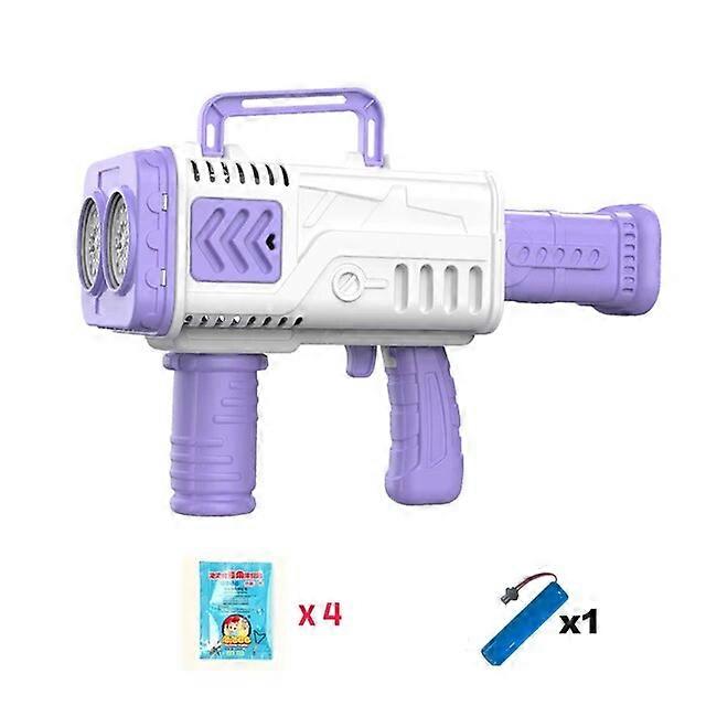 Bubble Gun Automatic Soap Bubbles Machine Shape Automatic Blower With Light Toys Kids Pomperos Outdoor Party Toy Children GiftsBubble Blowing Toys