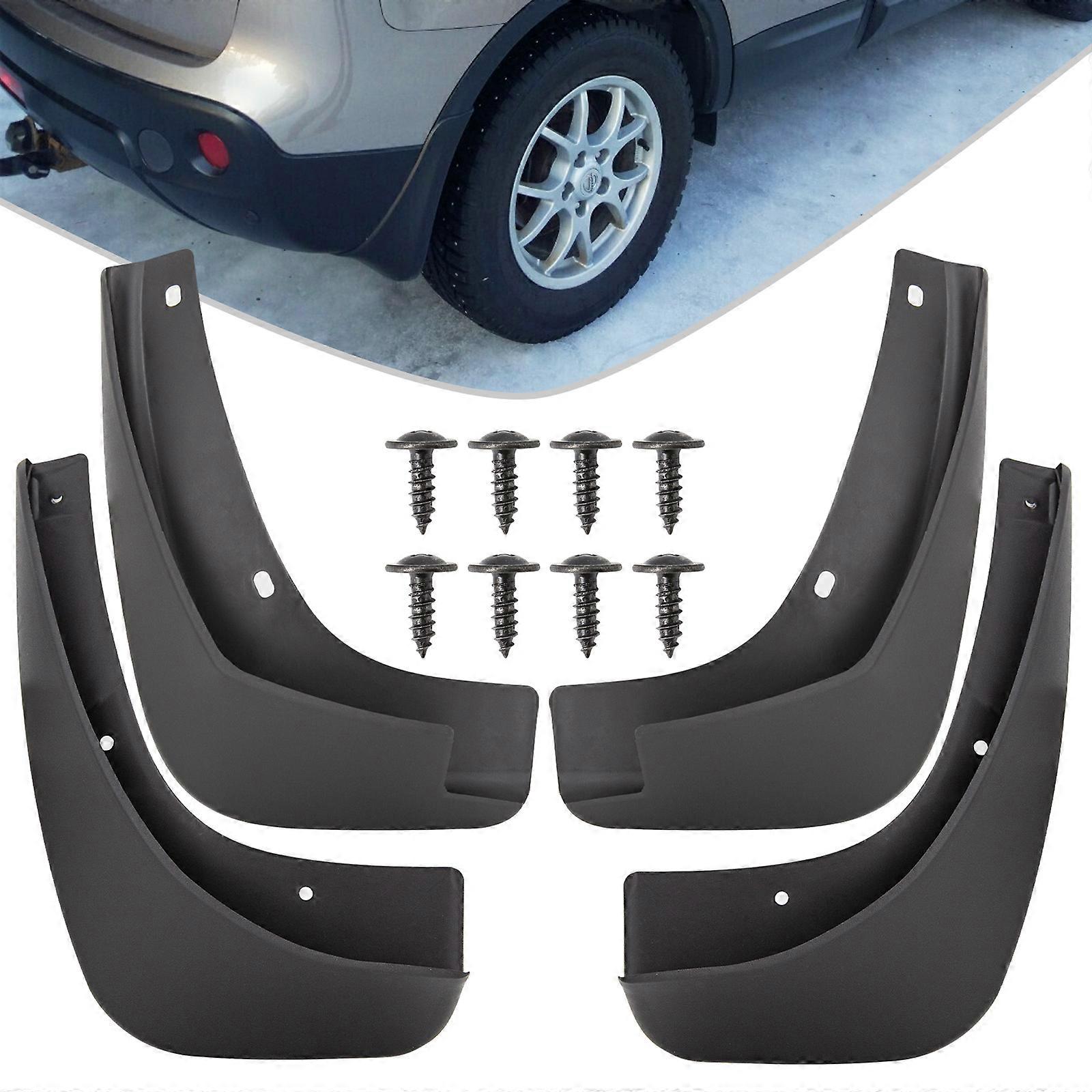 Car Mud Flaps For Nissan Qashqai / +2 / Dualis 2007-2013 J10 Splash Guards Mud Flap Mudguards Fender 2008 2009 2010 2011 2012