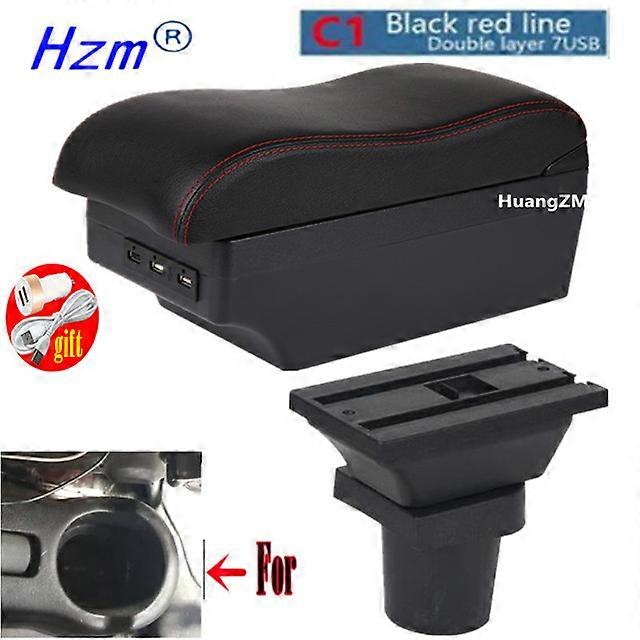 For kia picanto Armrest Box For kia picanto Car Armrest Center console central Store content Storage box with USB interface