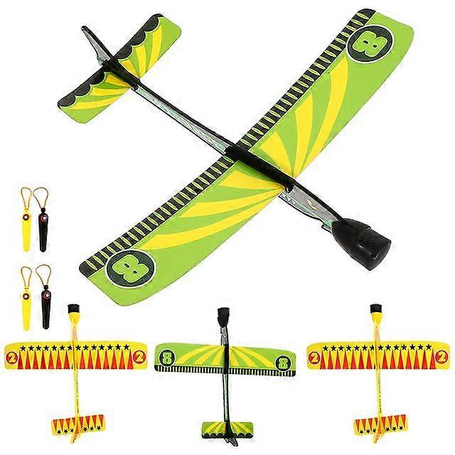 4 Pcs Hand Throw Catapult Aircraft Finger Plane Planes Toys Foam Airplanes Kids Foams Model Flying Emulation Small Gift