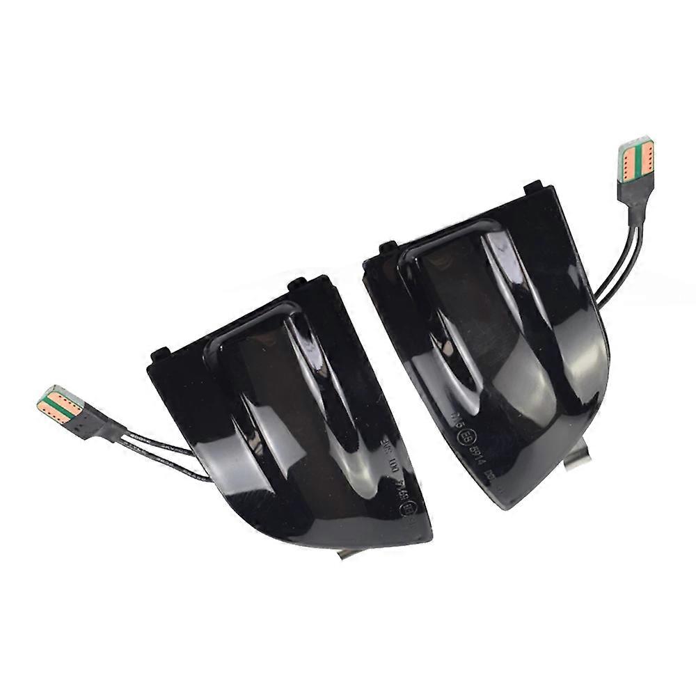 2 Pcs LED Dynamic Mirror Indicator Light Rearview Mirror Turn Signal for Focus 2 MK2 2004 - 2008 C-