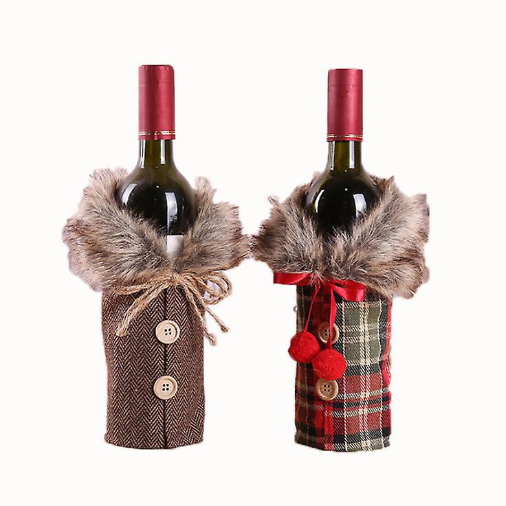2pcs Christmas Wine Bottle Stoppers