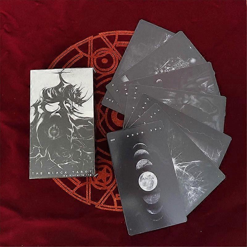 12*7cm The Black Tarot  Card Game