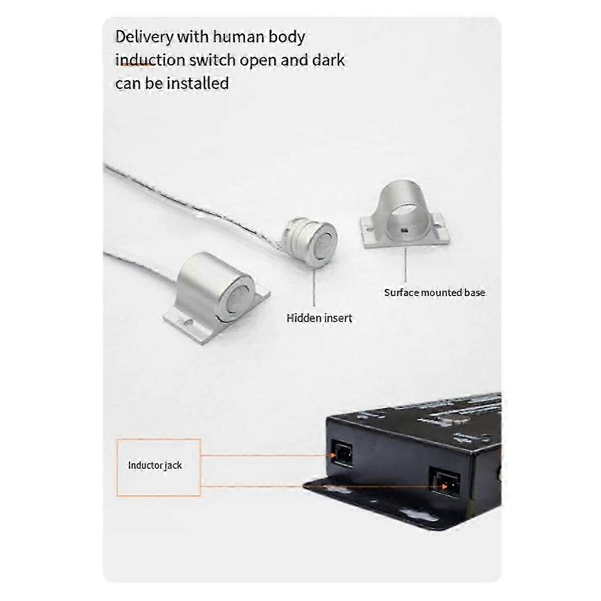 Stair Led Motion Sensor Light Controller 32 Channel Pir Dimming Controller For Indoor Motion Night Light 12v/24v