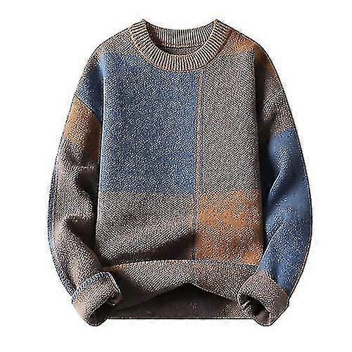 Men'S Jumpers Pullover Crew Neck Heavy Winter Sweat