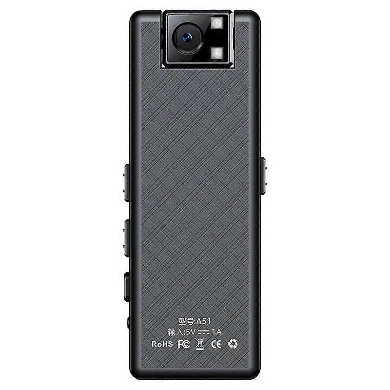 A51 Mini Body Loop Recording Action Cam Back Clip Pocket Camera Night Vision Video Record For Hiking and Riding