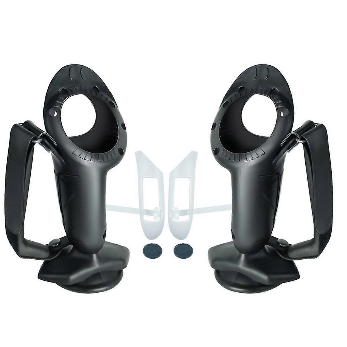 Για Quest 3 Controller Grip Adjustable Comfortable Hand Strap Upright Design VR Accessory for 3 (Black)