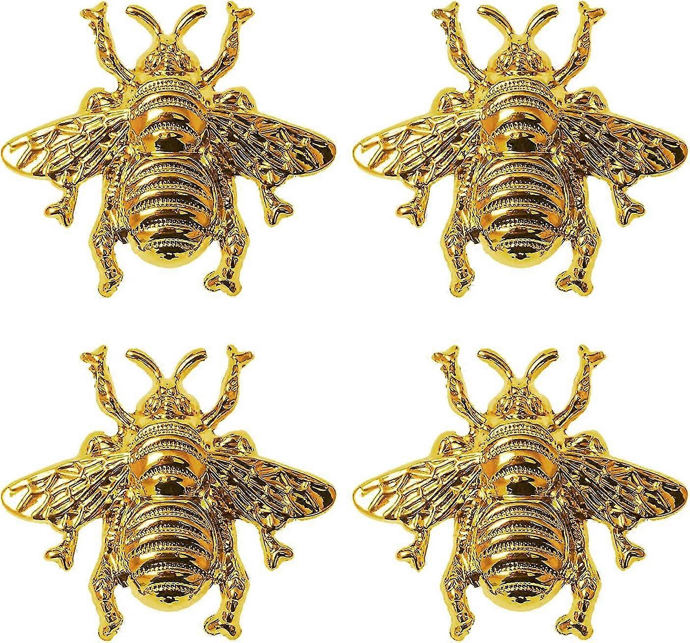 Drawer Knob Cabinet Handles Door Knobs Cabinet Knobs With Screws (4pcs-honeybee)